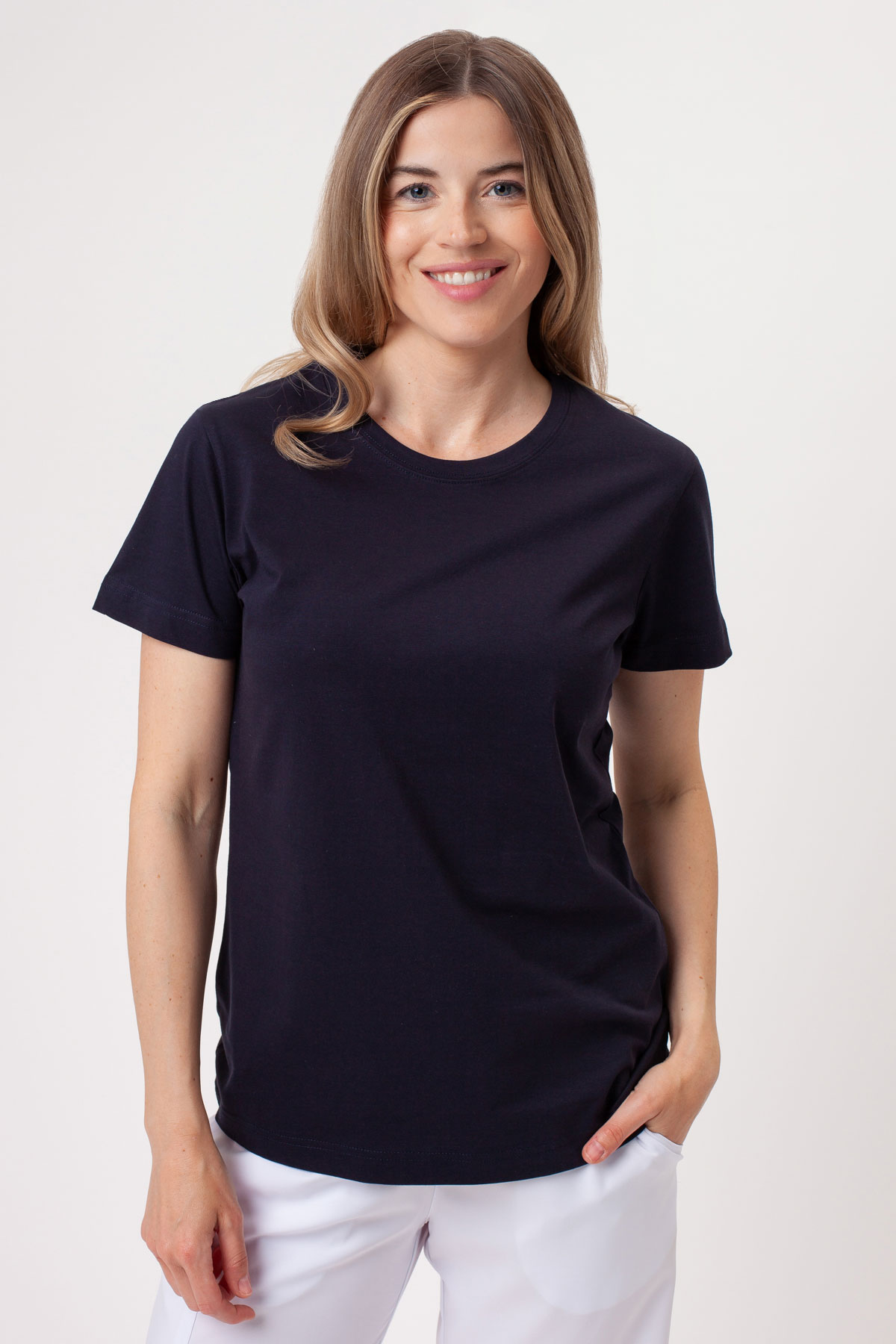 Women’s Malfini Basic T-shirt navy