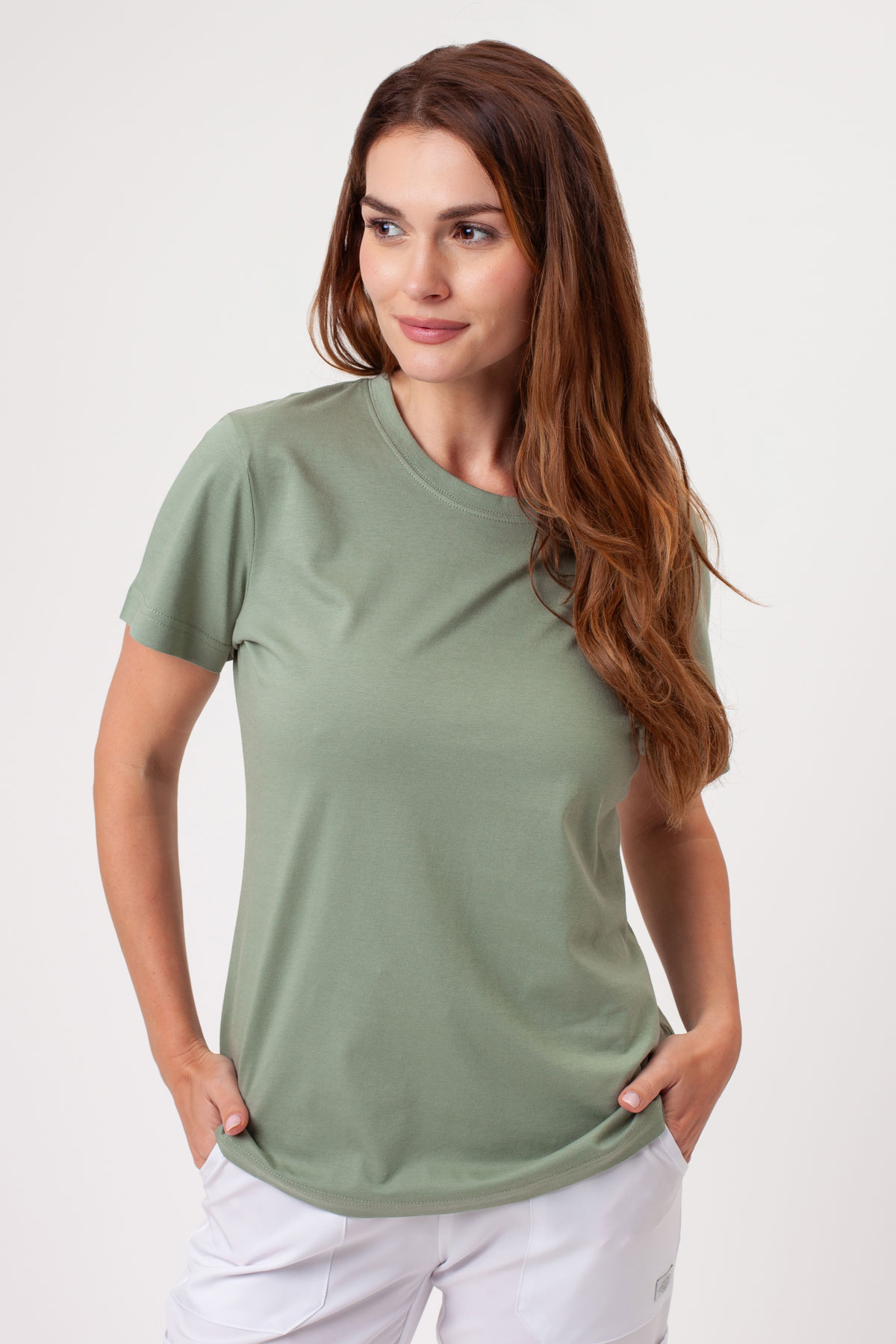 Women’s Malfini Basic T-shirt sage