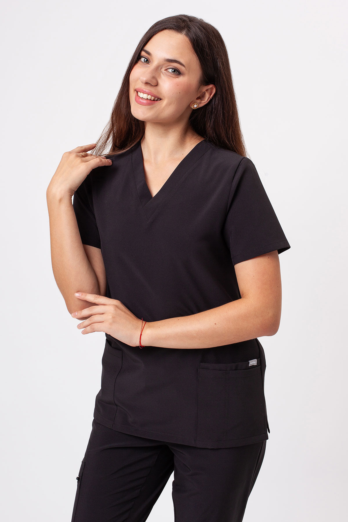 Women's Sunrise Move Pulse scrub top black