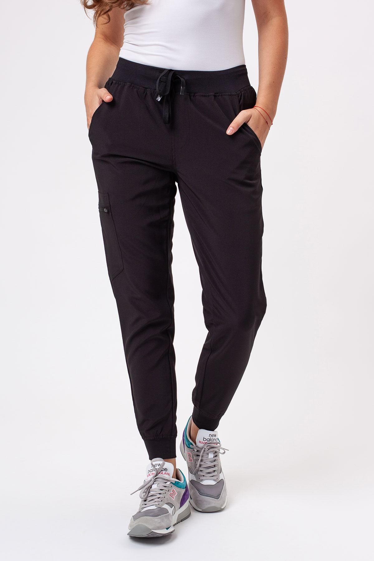Women's Sunrise Move Go scrub trousers black