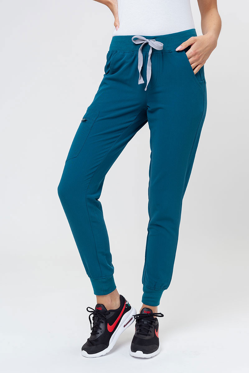 Women's Uniforms World 518GTK™ Avant Phillip scrub trousers caribbean blue