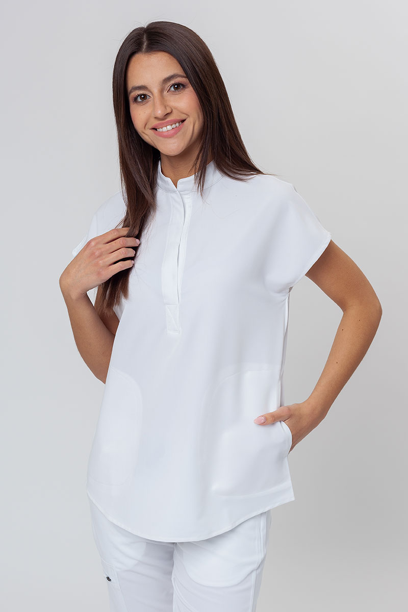 Women's Uniforms World 518GTK™ Avant scrub top white