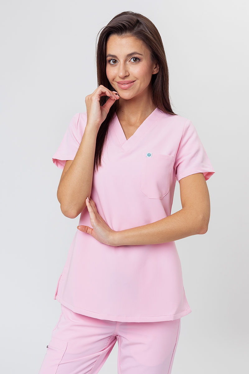 Women's Uniforms World 518GTK™ Phillip scrub top pink