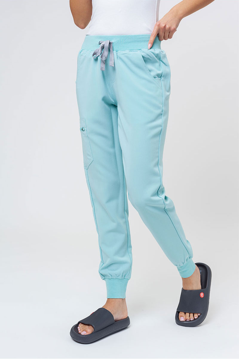 Women's Uniforms World 518GTK™ Avant Phillip scrub trousers aqua