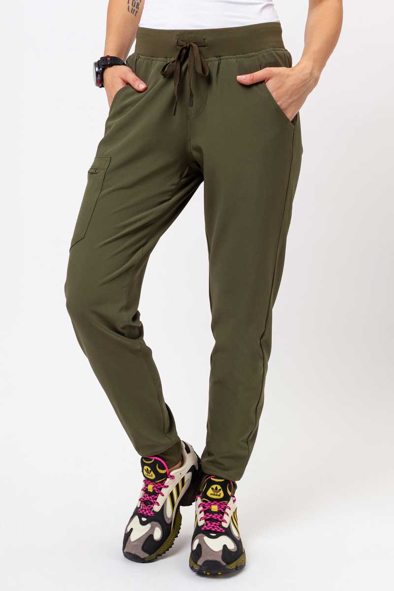 Women's Uniforms World 309TS™ Valiant scrub trousers olive