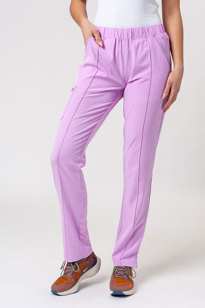 Women's Maevn Matrix Impulse Stylish scrub trousers lavender