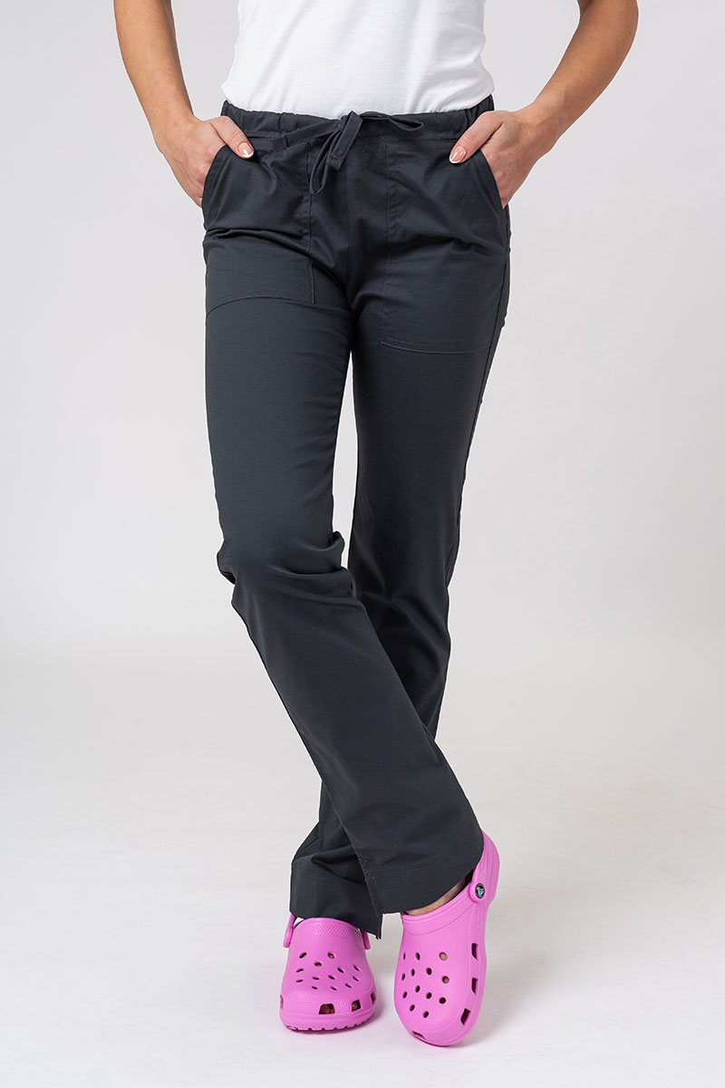 Women's Cherokee Core Stretch Mid Rise scrub trousers black