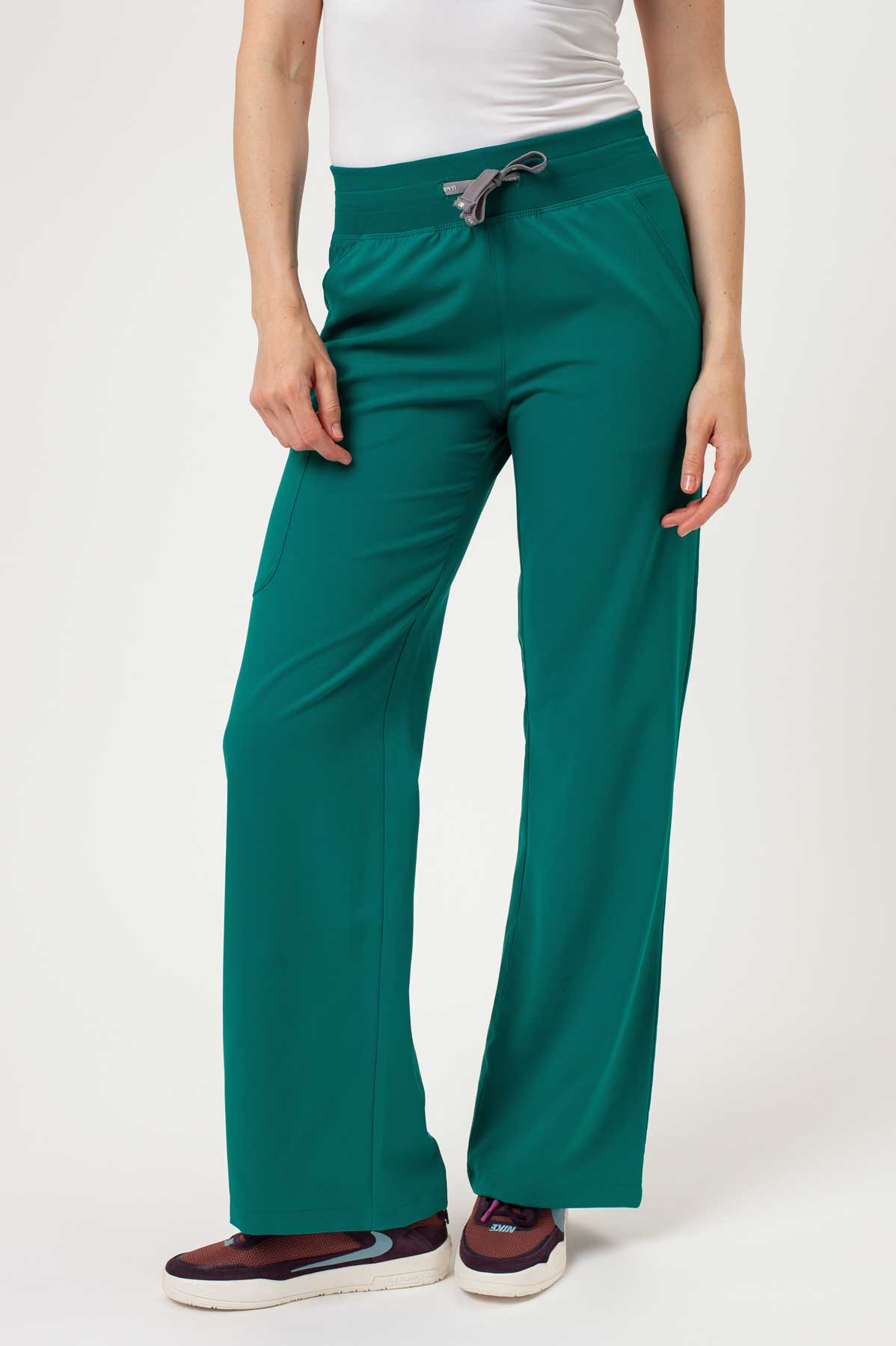Women's Maevn Momentum Wide Leg scrub trousers hunter green
