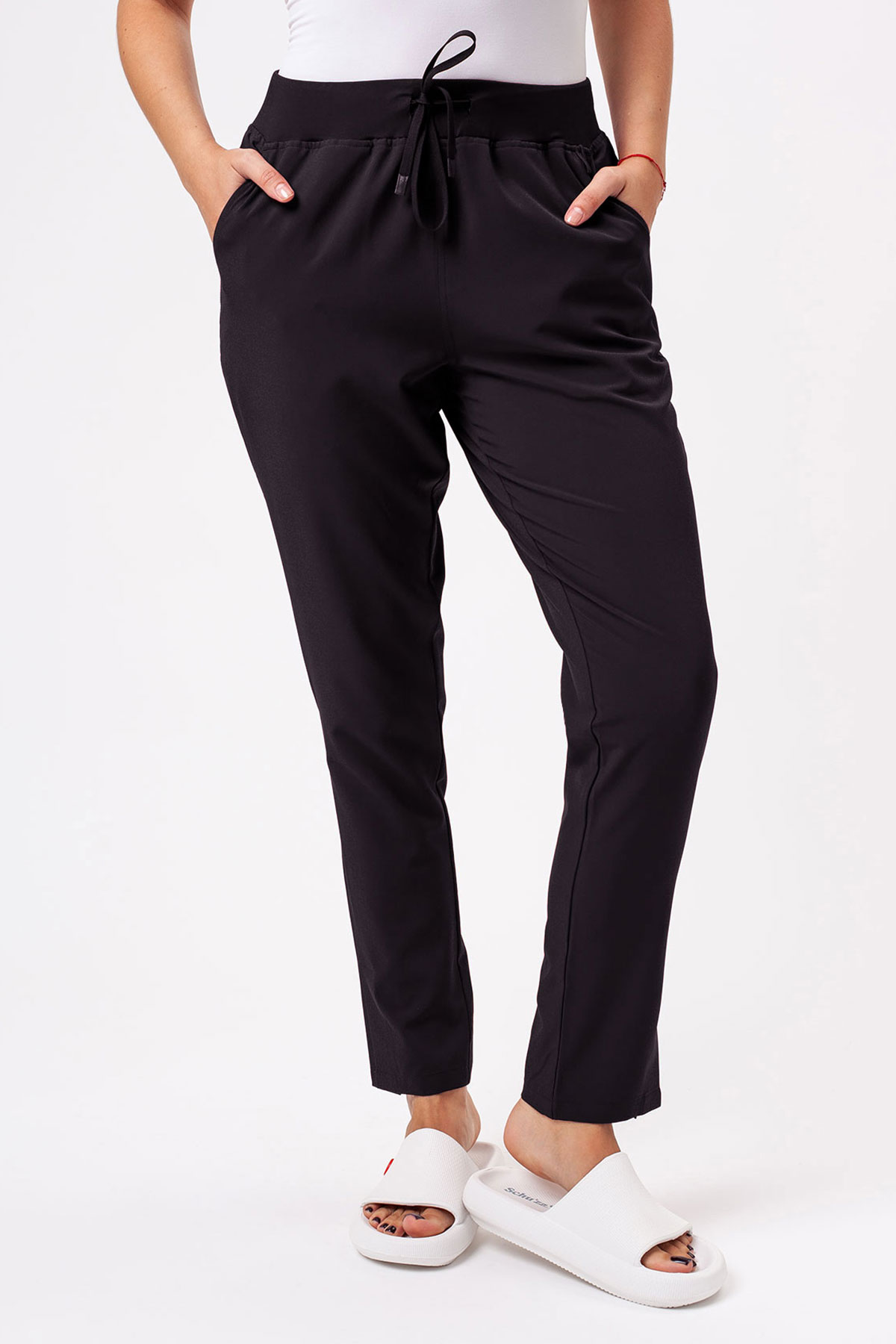 Women's Sunrise Move Line scrub trousers black