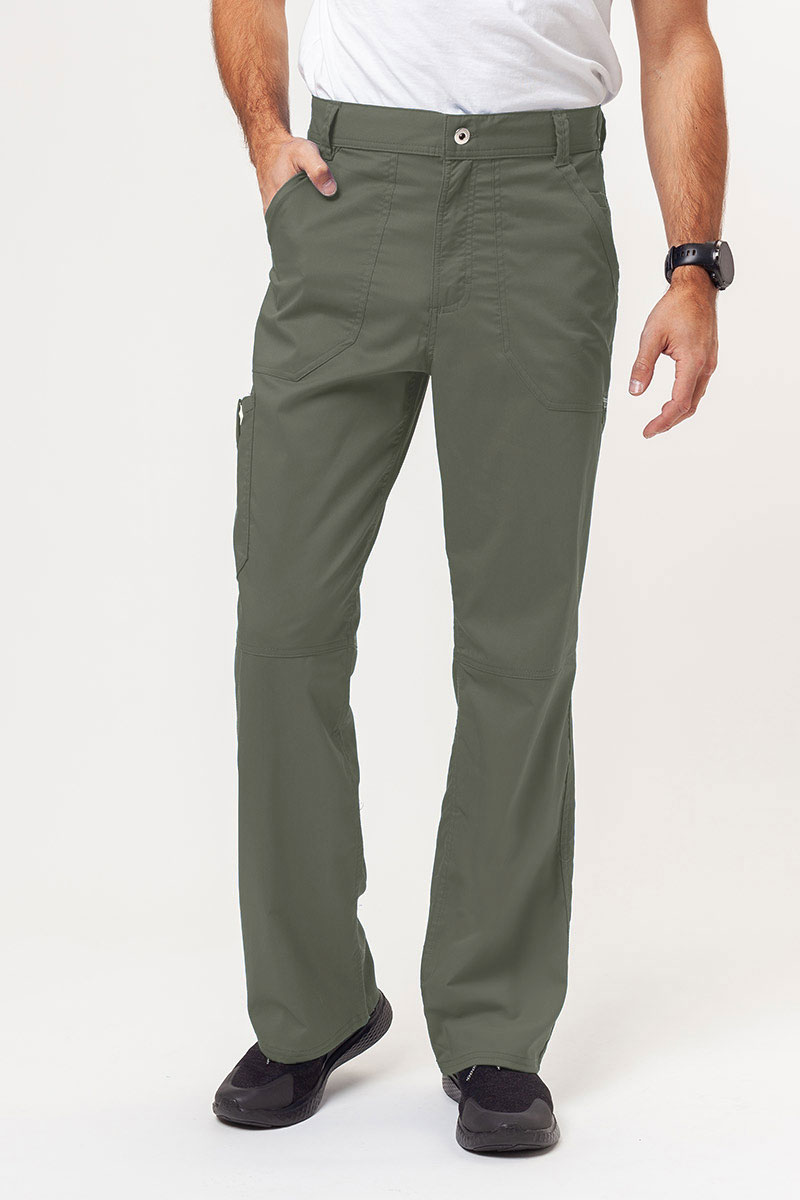 Men’s Cherokee Revolution Fly Cargo scrub trousers olive