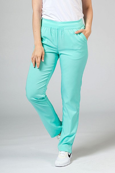 Women’s Adar Uniforms Leg Yoga scrub trousers aqua
