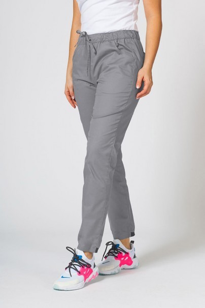 Women's Sunrise Uniforms Active Loose scrub trousers quiet grey-1