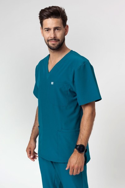 Men's Uniforms World 309TS™ Louis scrub top caribbean blue-1