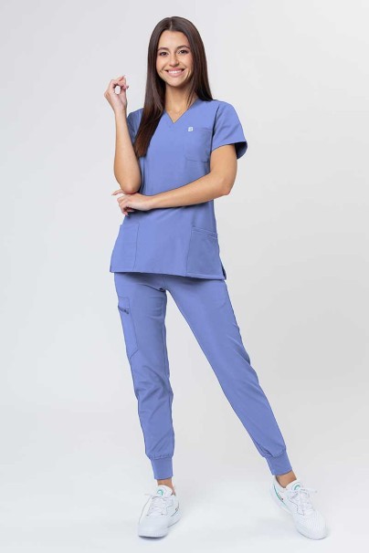 Women’s Uniforms World 309TS™ Valiant scrubs set ceil blue-1