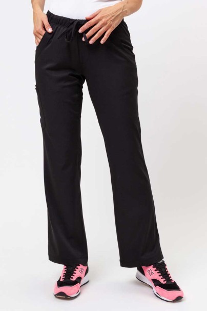 Women's Healing Hands Rebecca Flare scrub trousers black-1