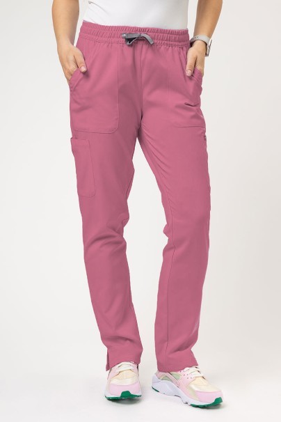 Women’s Maevn Momentum 6-pocket scrub trousers rose pink-1
