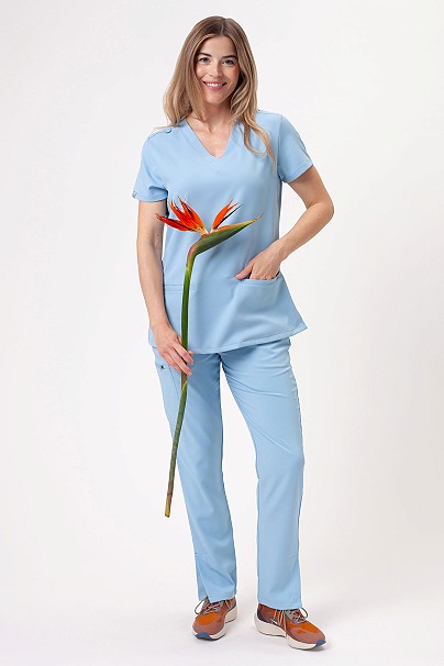 Women's Sunrise Lite Split scrub set ceil blue
