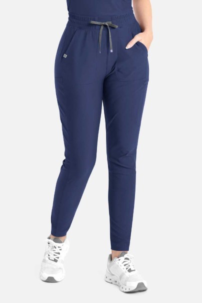 Women's Maevn Embrace Mia scrub trousers navy-1
