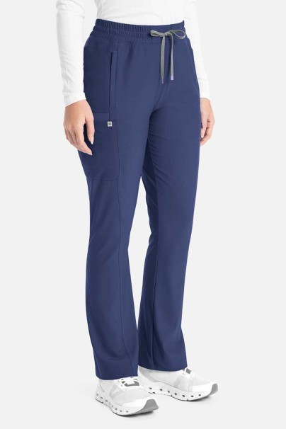 Women's Maevn Embrace Nora scrub trousers navy-1