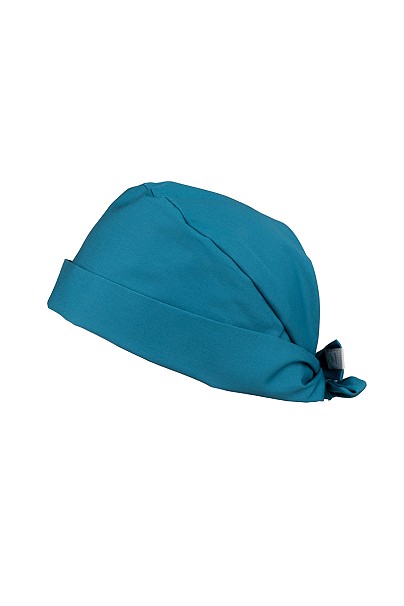 Sunrise Uniforms Fresh scrubs cap caribbean blue (roll-up)