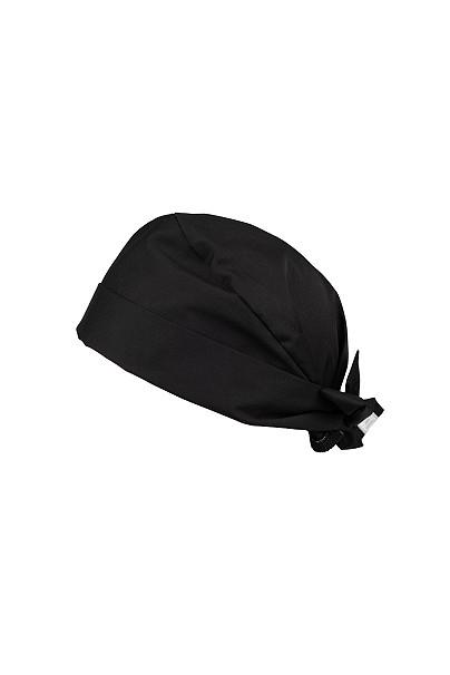 Sunrise Uniforms Fresh scrubs cap black (roll-up)