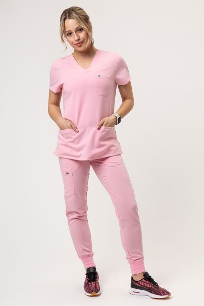 Women’s Uniforms World 518GTK™ Phillip scrubs set pink-1
