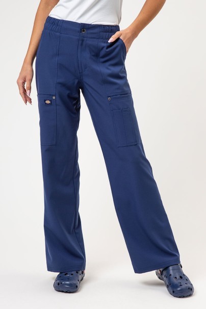 Women's Dickies EDS NXT Wide Leg scrub trousers navy-1