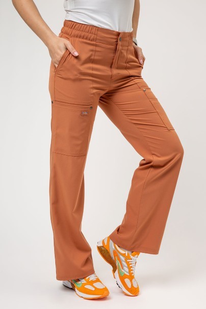 Women's Dickies EDS NXT Wide Leg scrub trousers ginger-1