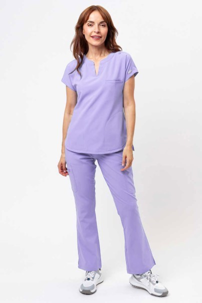 Women's Maevn Momentum scrubs set (Dolman top, Flare Leg trouser) lavender-1