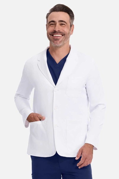 Men's Healing Hands Leo lab coat-1