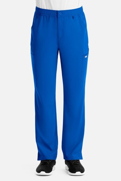 Men's Maevn Momentum Men Fly Front Cargo scrub trousers royal blue-1