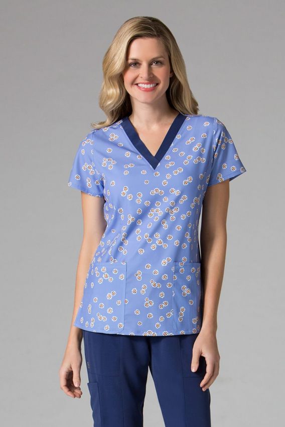 Women’s Maevn Prints scrub top Daffogill Wonder-1