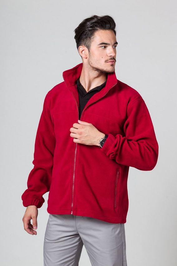 Men’s Malfini Fleece top marlboro red-1