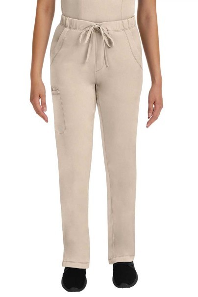 Women's Healing Hands Rebecca Flare scrub trousers khaki-1