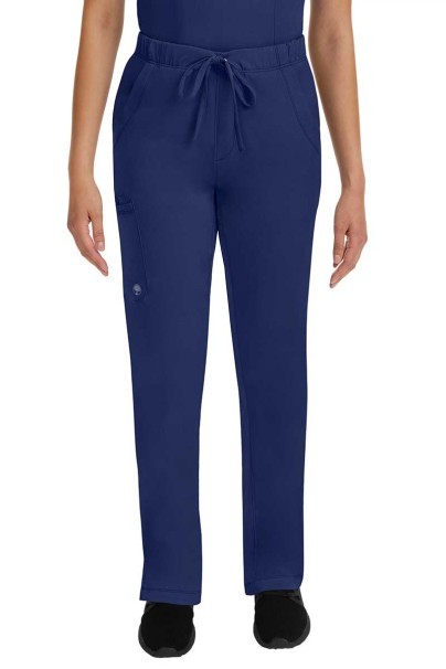 Women's Healing Hands Rebecca Flare scrub trousers navy-1