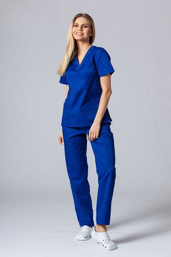 Women’s Sunrise Uniforms Basic Classic scrubs set (Light top, Regular trousers)-1