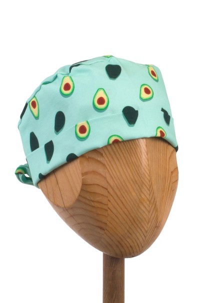 Unisex Sunrise Uniforms Style medical cap avocado (roll-up)-1