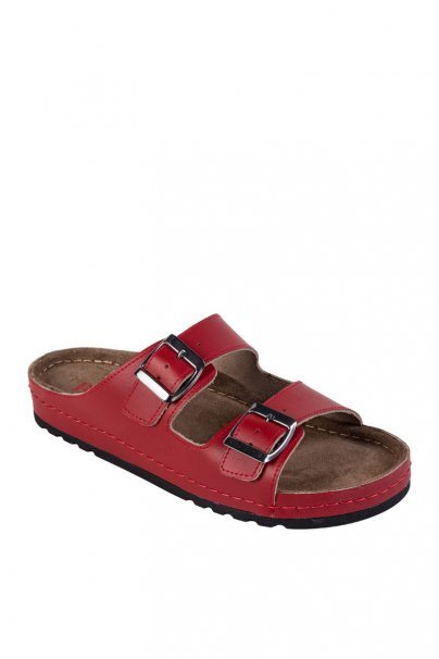 Buxa model Memory BZ110 medical shoes red-1