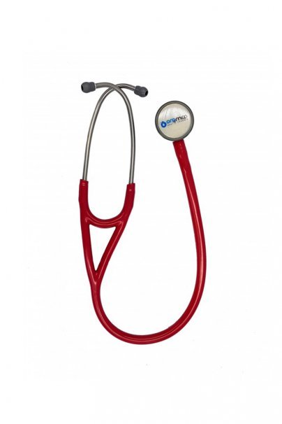 Oromed Cardiology dual stethoscope burgundy-1