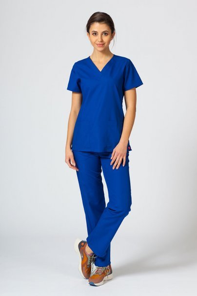 Women's Maevn Red Panda scrubs set galaxy blue-1