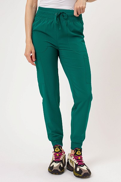Women’s Dickies EDS Essentials Mid Rise jogger scrub trousers hunter green