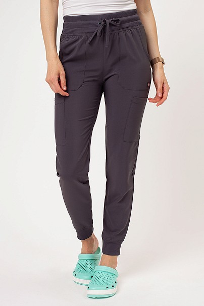 Women’s Dickies EDS Essentials Mid Rise jogger scrub trousers pewter