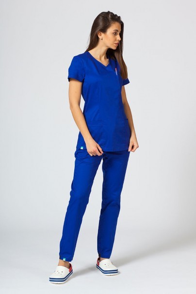 Women's Sunrise Uniforms Active II scrubs set (Fit top, Loose trousers) navy-1