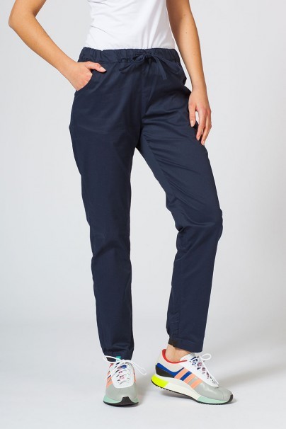 Women's Sunrise Uniforms Active Loose scrub trousers true navy-1