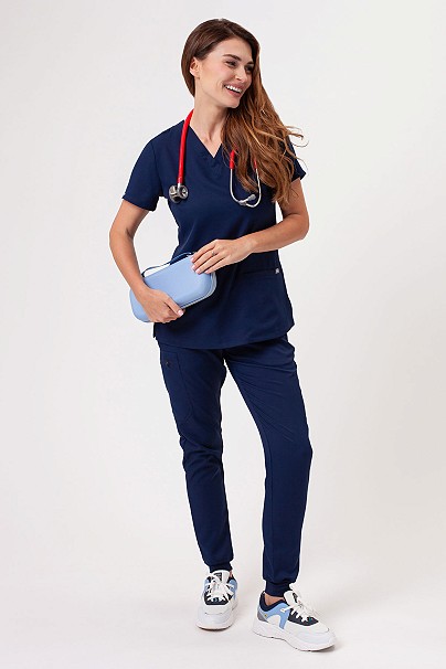Women's Sunrise Lite Fit jogger scrub set navy
