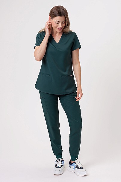 Women's Sunrise Lite Fit jogger scrub set bottle green