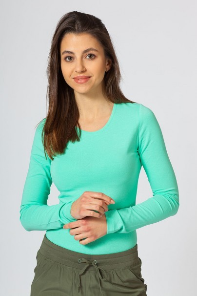 Women’s Malfini long sleeve t-shirt mint-1