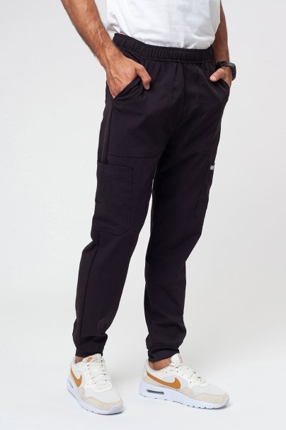 Men's Maevn Momentum Fly Cargo jogger scrub trousers black-1