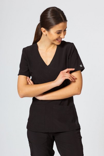 Women’s Maevn Matrix Impulse Asymmetric scrub top black-1