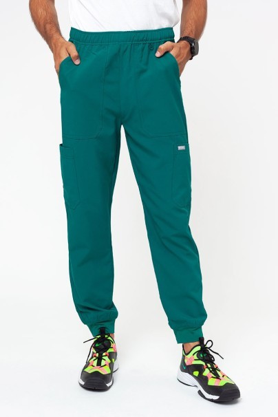 Men's Maevn Momentum Fly Cargo jogger scrub trousers green-1